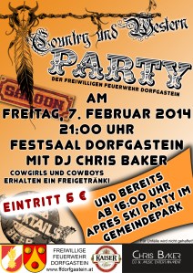 Country und Westernparty